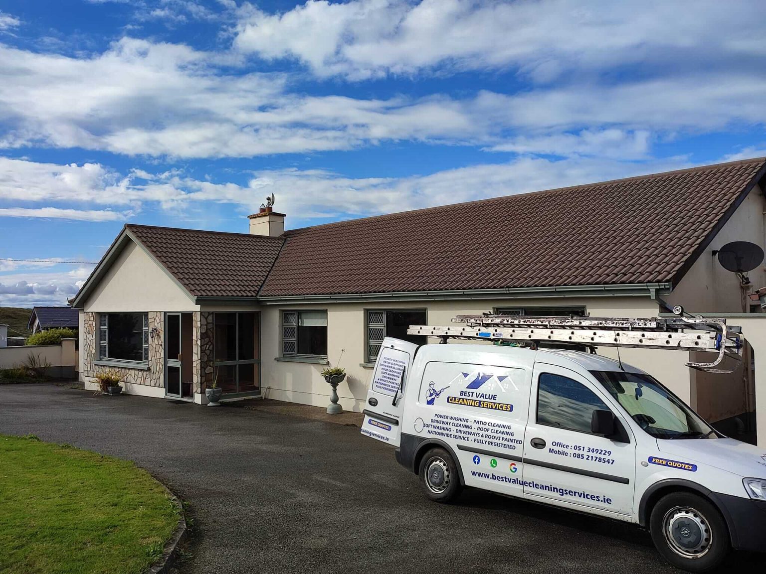 Roof Cleaning After Kilkenny